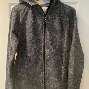 Lululemon athletica Speckled Black White Utility Jacket size 10